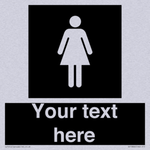 Custom information: black panel female